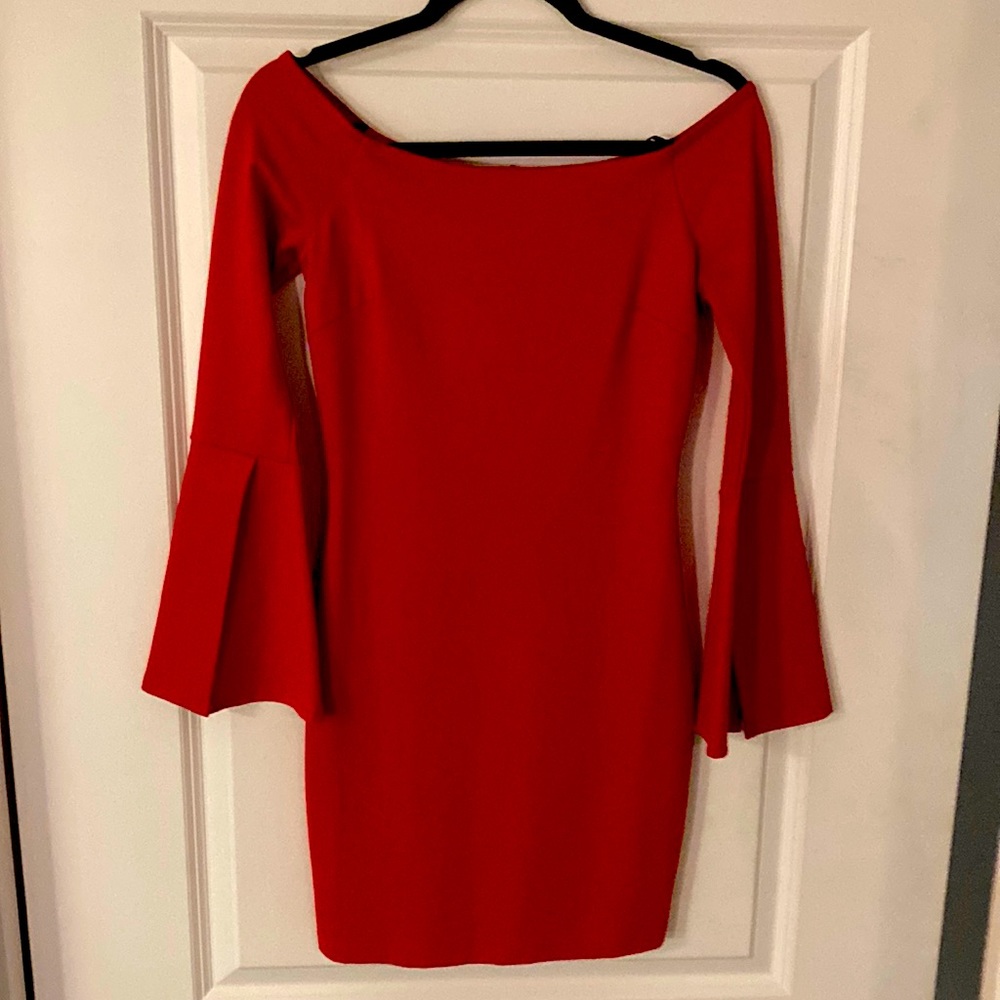 Lulus red cocktail dress. Size small